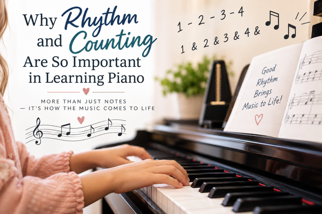 Why Rhythm and Counting Are So Important in Learning Piano